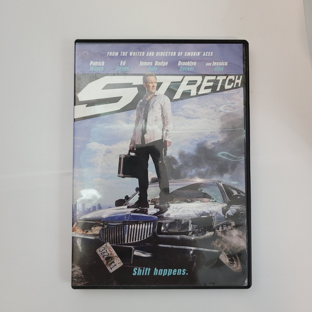 Universal Studios Stretch DVD Movie Patrick Wilson Ed Helms Action Comedy R 2014